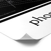 Quarter Note Music Gage Poster (Hoek)