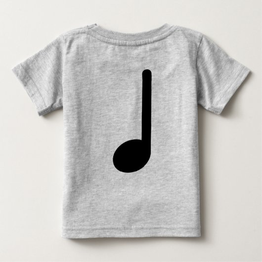 Quarter-notitie met stoom omhoog (Achterkant)