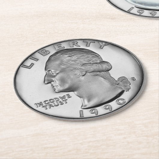 Quarter Onderzetters set (Gebogen)