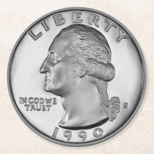 Quarter Onderzetters set