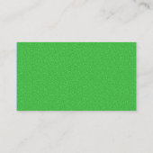 Quarter Patch - Groene reliëftextuur Visitekaartje (Achterkant)