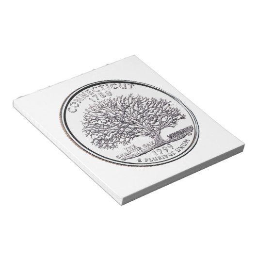 Quarter voor verbindingsstatus notitieblok (Schuin)