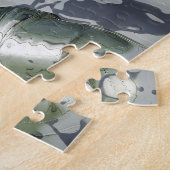 Quarterback American Football. Legpuzzel (Zijkant)