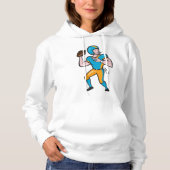 Quarterback Dames Hoodie (Voorkant)