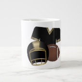 Quarterback - Jumbo Gift-Mok Grote Koffiekop (Voorkant)