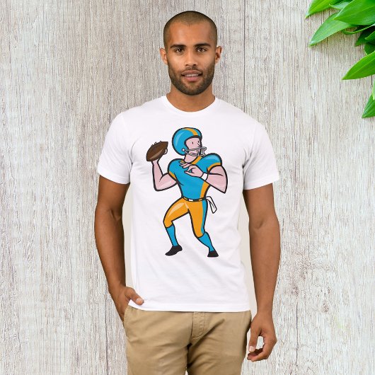 Quarterback Mannen T-shirt