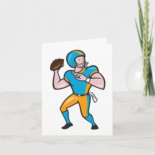 Quarterback Note Cards Kaart