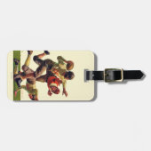 Quarterback Pass Bagagelabel (Voorkant horizontaal)