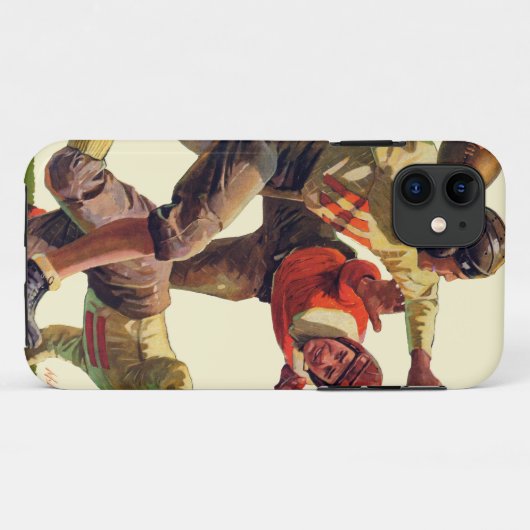 Quarterback Pass Case-Mate iPhone Case (Achterkant (horizontaal))