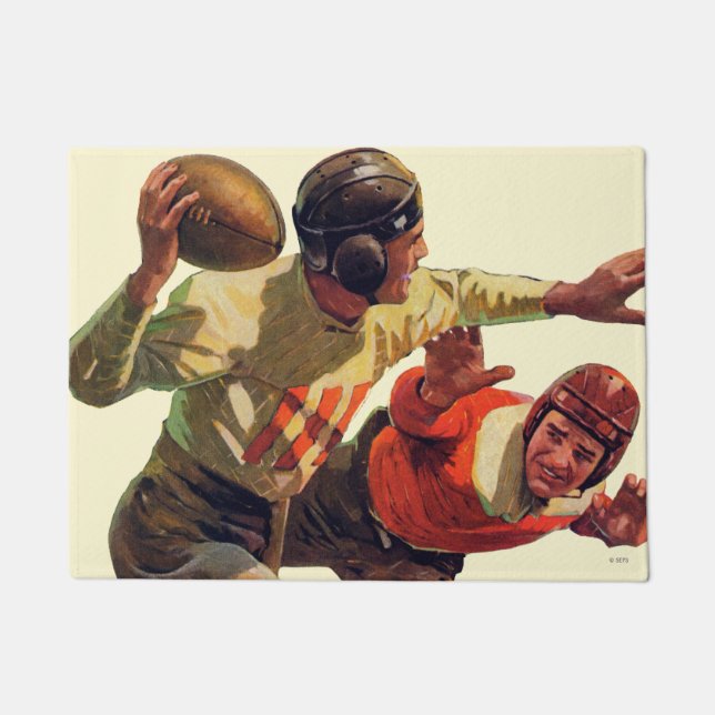 Quarterback Pass Deurmat (Voorkant)