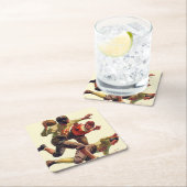 Quarterback Pass Kartonnen Onderzetters (Insitu)