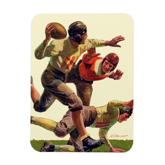 Quarterback Pass Magneet (Verticaal)