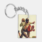 Quarterback Pass Sleutelhanger (Voorkant Links)