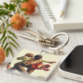 Quarterback Pass Sleutelhanger (Voorkant Rechts)