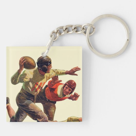 Quarterback Pass Sleutelhanger (Achterkant)