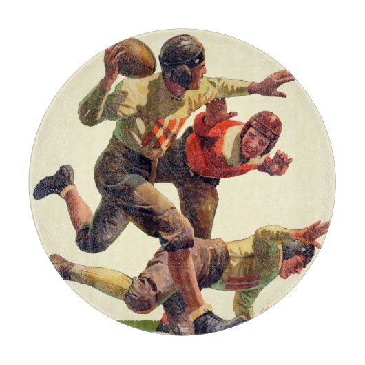 Quarterback Pass Snijplank (Voorkant)