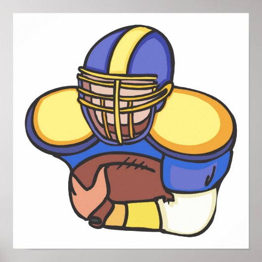 Quarterback Poster (Voorkant)