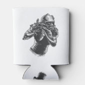 Quarterback Steampunk Kunstliefhebber Blikjeskoeler (Achterkant)