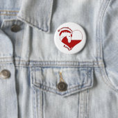 QuarterHorse Love. Ronde Button 5,7 Cm (In situ)