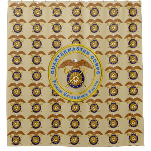 Quartermaster Corps Douchegordijn (Voorkant)