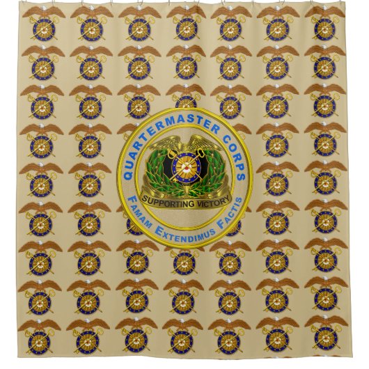 Quartermaster Corps Douchegordijn (Voorkant)
