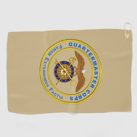 Quartermaster Corps Golfhanddoek (Horizontaal)