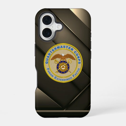 Quartermaster Corps  iPhone 16 Hoesje (Achterkant)