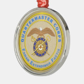 QUARTERMASTER CORPS METALEN ORNAMENT (Links)