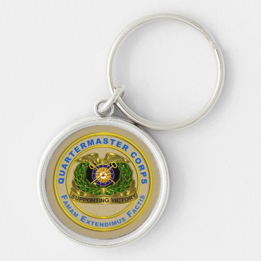 Quartermaster Corps Sleutelhanger (Voorkant)
