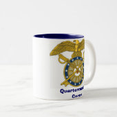 Quartermaster Corps Tweekleurige Koffiemok (Voorkant rechts)