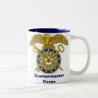 Quartermaster Corps Tweekleurige Koffiemok