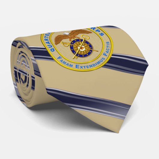 Quartermaster Corps Veteran Stropdas (Opgerold)