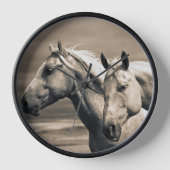 Quarterpaarden op Canadese Prairie (Voorkant)