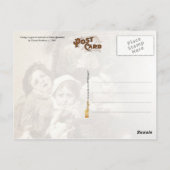 Quarters sluiten briefkaart (Achterkant)