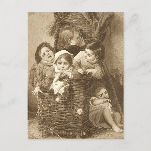 Quarters sluiten briefkaart (Voorkant)