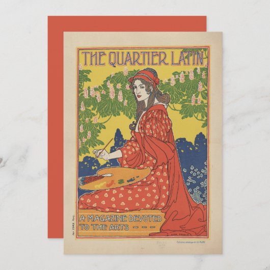 Quartier Latin 1890 |  magazine (Voorkant / Achterkant)