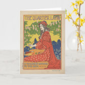 Quartier Latin 1890 |  magazine Kaart (Gele Bloem)