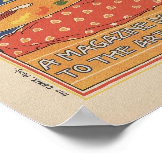 Quartier Latin 1890 |  magazine Poster (Hoek)