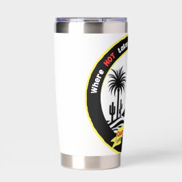 Quartxsite Tumbler Geïsoleerde Drinkbeker