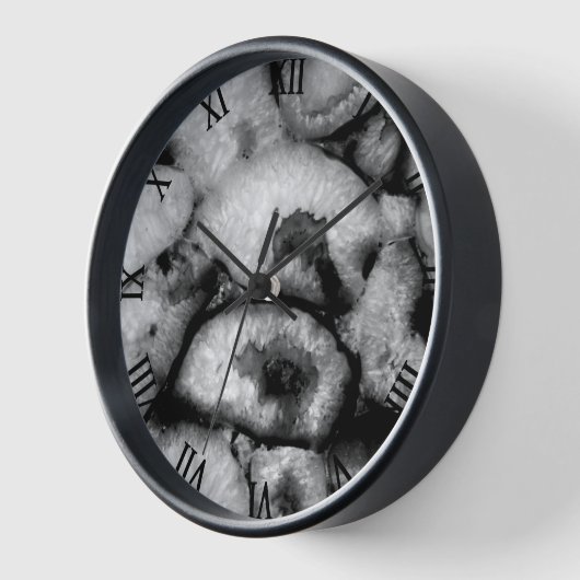 Quartz Agate Geode Black Witte edelstenen (Hoek)