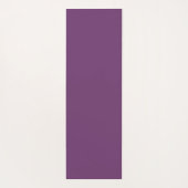 Quartz Crystal Cluster met paarse achtergrond Yogamat (Achterkant)