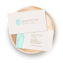 Quartz Crystal Healer en Jewelry Designer Logo