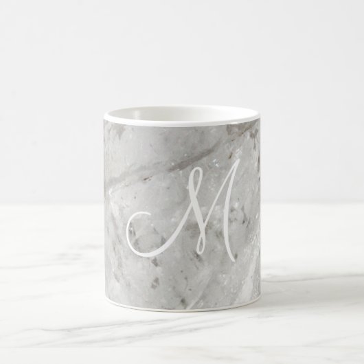 Quartz Crystal Photography Custom Monogram Mok (Center)