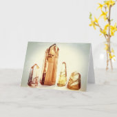 Quartz Crystal Point-Wenskaart Kaart (Gele Bloem)