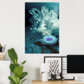 QUARTZ CRYSTAL RIVER POSTER (Thuiskantoor)