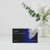 Quartz Crystal Rock Reiki Crystals Visitekaartje (Staand voorkant)