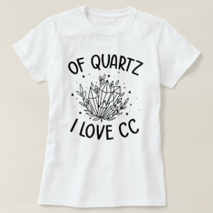 Quartz Ik hou van klassieke CC-gesprekken T-shirt
