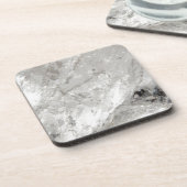 quartz kristal zen van het liefdesherstel bier onderzetter (Linkerzijde)