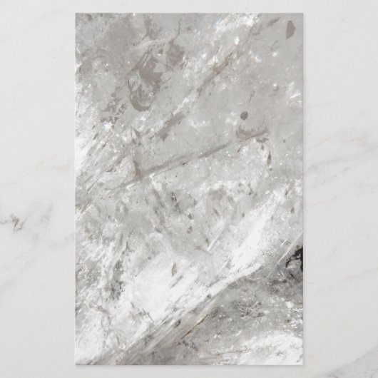 quartz kristal zen van het liefdesherstel briefpapier (Voorkant)