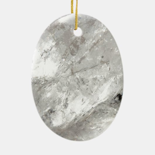 quartz kristal zen van het liefdesherstel keramisch ornament (Achterkant)